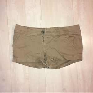 Hollister khaki shorts